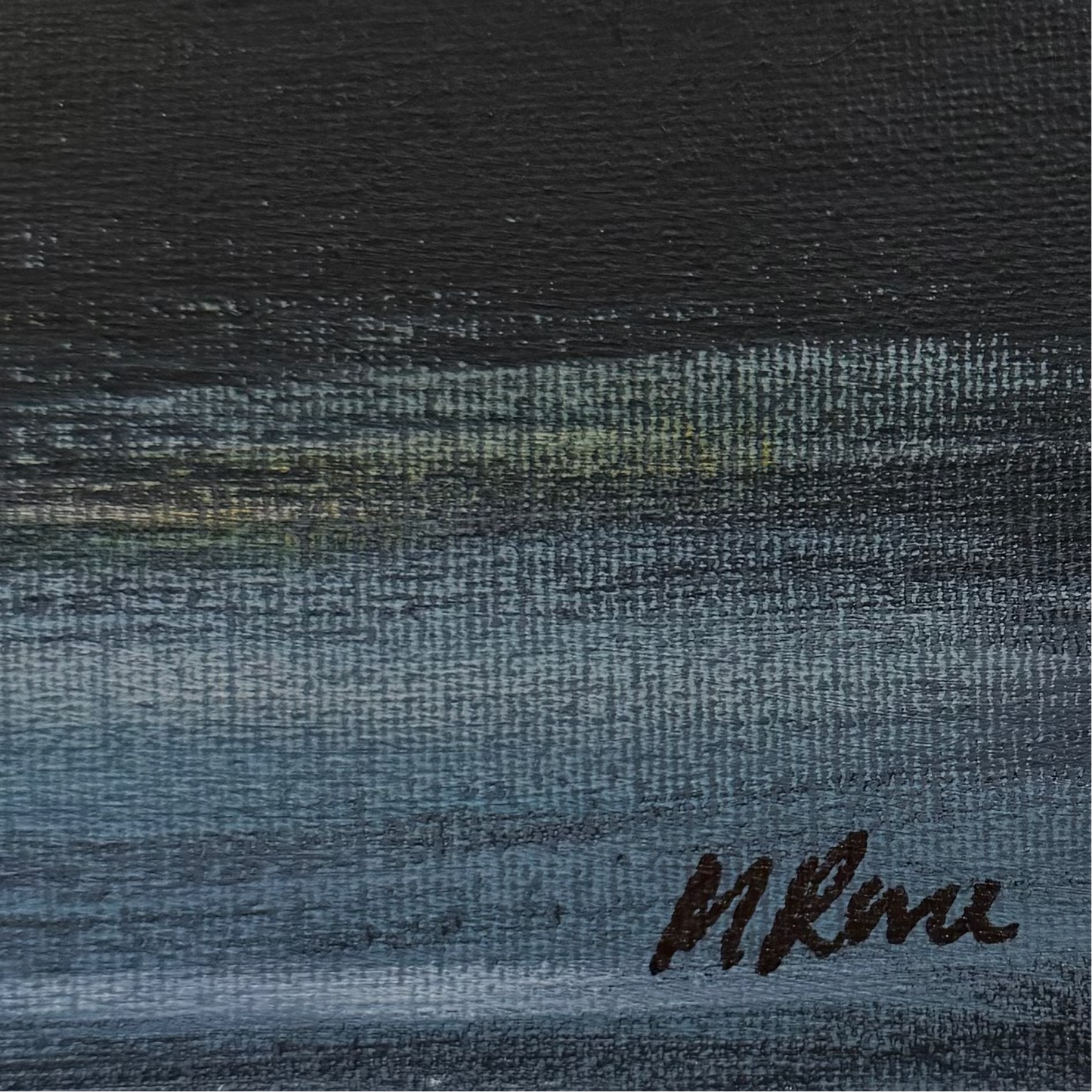Mist | Acrylic on Canvas | Framed