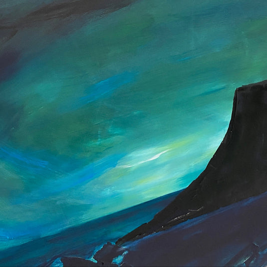 Green Waters | Acrylic on Deep Edge PET Canvas | Unframed