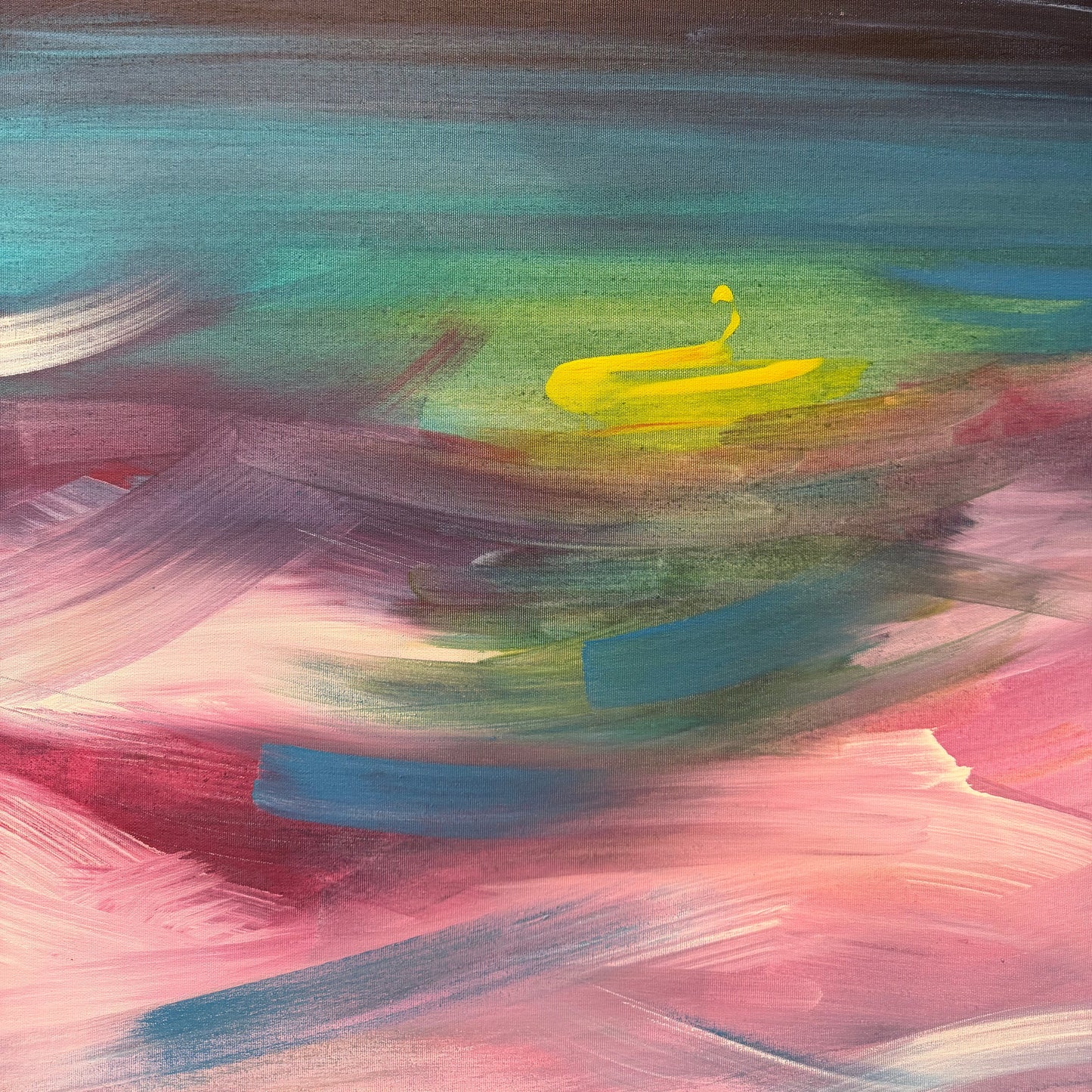 Blue Sky | Acrylic on Eco Canvas | Unframed