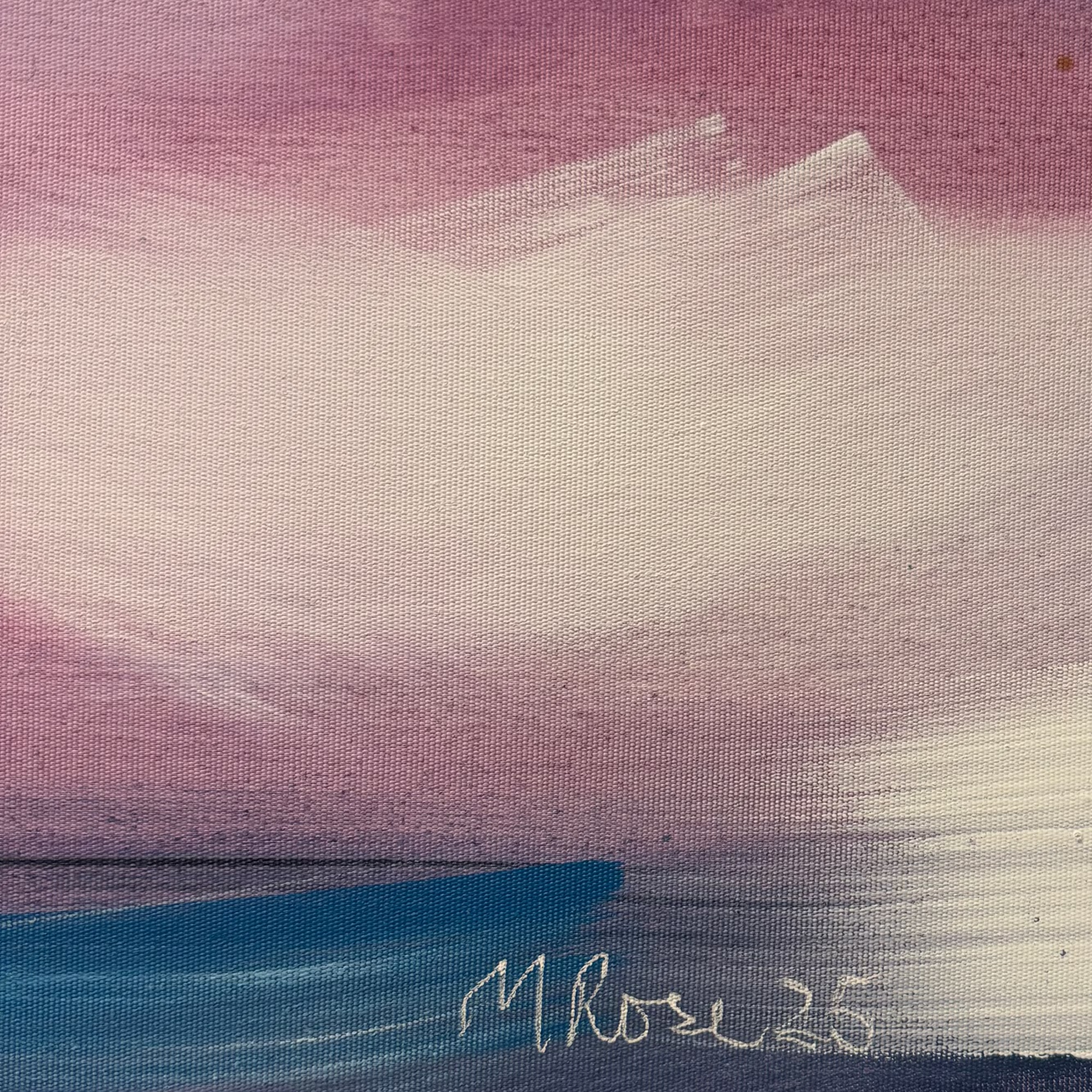 Blue Sky | Acrylic on Eco Canvas | Unframed
