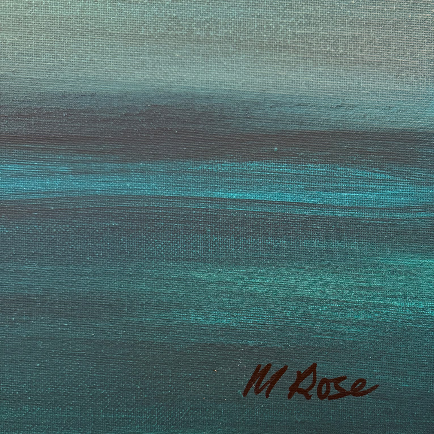 Teal Seas | Acrylic on Deep Edge Canvas | Unframed