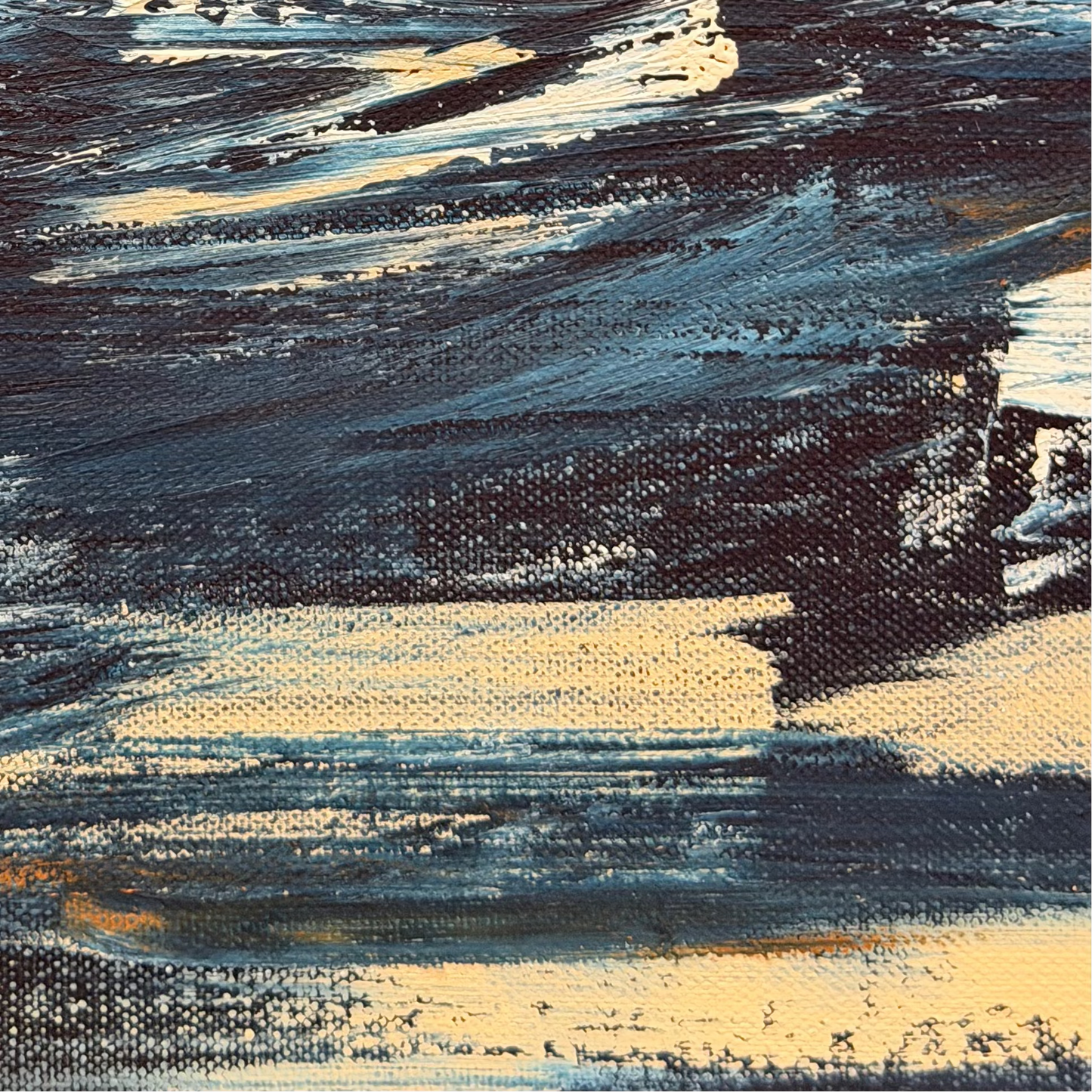 The Swell | Acrylic on Canvas | Framed