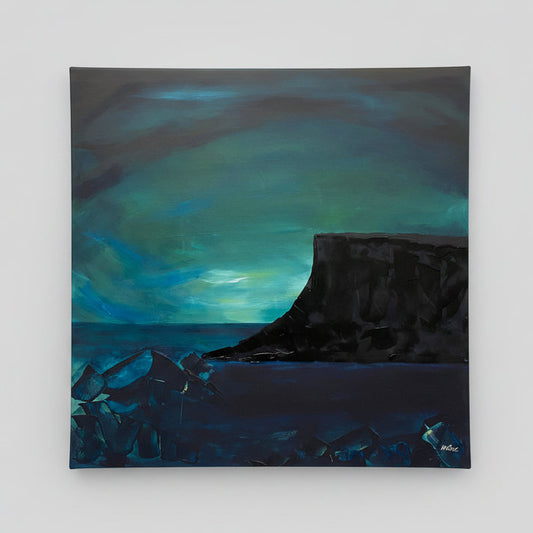 Green Waters | Acrylic on Deep Edge PET Canvas | Unframed